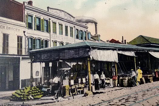 New Orleans French Market 1914